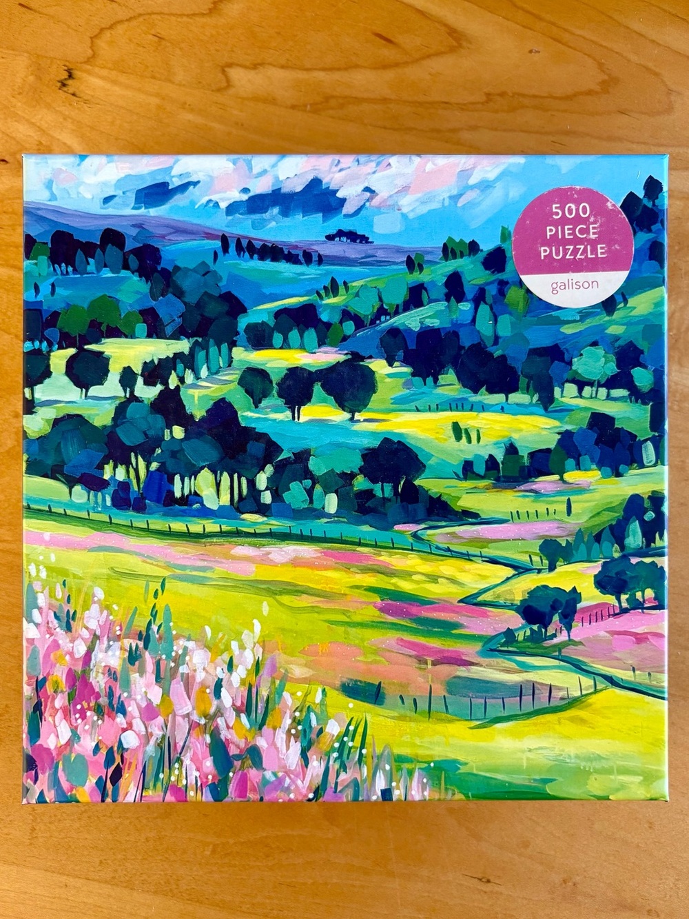 Galison Painted Hills 500-Piece Puzzle